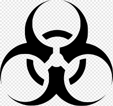 The use of hazard symbols is often regulated by law and directed by standards organizations. Biological Hazard Symbol Infection Transmission Laboratory Symmetry Monochrome Png Pngwing