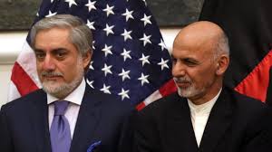 Taliban officials say they have taken control of the presidential palace in kabul. Bitter Rivals Ashraf Ghani Abdullah Abdullah Swear Themselves In As Afghanistan President Orissapost