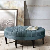 Flitch rectangular wood coffee table. Buy Oval Ottomans Storage Ottomans Online At Overstock Our Best Living Room Furniture Deals