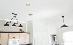 See more ideas about kitchen lighting, overhead kitchen lighting, ceiling lights. The New Farmhouse Pendant Lights T H Kitchen Makeover Table And Hearth
