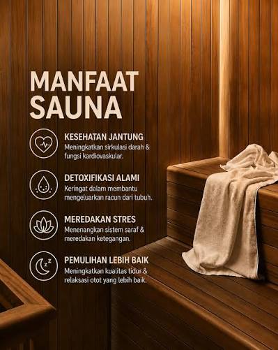 ⚠️Berapa Lama Lo Harus Sauna Biar Beneran Dapet Manfaatnya⁉️ 5–10 menit :  🧼 Toksin mulai keluar lewat keringat 🔥 Tubuh mulai adaptasi sama panas 12  menit : ❤️‍🔥 Detak jantung & metabolisme