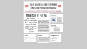 .un lenguaje inclusivo como personas con discapacidad intelectual o motriz. Uso Del Lenguaje Inclusivo En El Tratamiento Periodistico De By Mariann Perez