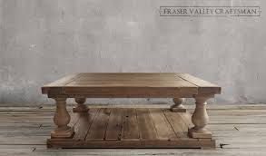 18 wooden baluster newel, alder. Balustrade Coffee Table Ana White