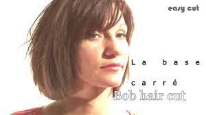 Marre que ses 6 garçons subissent des. Comment Couper Ses Cheveux Au Carre Pro Youtube
