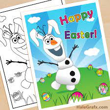 Oct 08, 2018 · pirate printables. Free Printable Frozen Olaf Easter Poster And Coloring Page