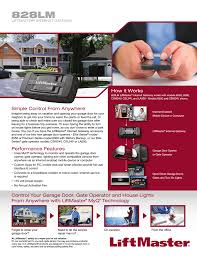 To download your product manual, click the following link download manual note: Liftmaster 828lm Garage Door Opener User Manual Manualzz