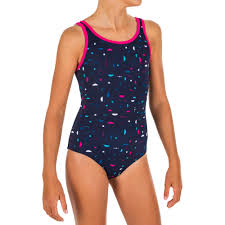 Elle comporte des ensembles et des produits séparables. Maillot De Bain De Natation Fille Une Piece Heva Reve Nabaiji Decathlon