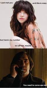 No Country For Call Me Maybe Call Me Maybe Know Your Meme