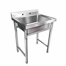 Ubesgoo 30 Wide Commercial Grade Stainless Steel Utility Sink Restaurant Sink Laundry Tub For Washing Room Kitchen Workshop Basement Garage Restaurant 2 In 2020 Stainless Steel Utility Sink Restaurant Sink Utility Sink