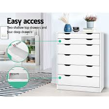 4287 x 3042 jpeg 2003kb. Artiss 6 Chest Of Drawers Tallboy Dresser Storage Cabinet White Buy Tallboys Dressers 9350062274699