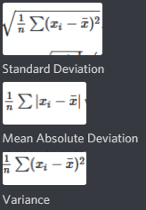 Calculator use standard deviation is a statistical measure of diversity or variability in a data set. Calculating Mean Absolute Deviation Stack Overflow