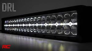Drl Led Light Bars By Rough Country Youtube