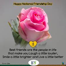 The international day of friendship is a united nations (un) day that promotes the role that friendship plays in promoting peace in many cultures. Pj Dave Flowers Group On Twitter Happy National Friendship Day Nationalfriendshipday Friendship Friends Friend Roses