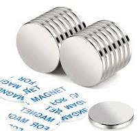 Strong Custom Magnets N35 N38 N42 N52 10mm 12mm 15mm Round Magnet N42  Neodymium Magnets with 3M Adhesive