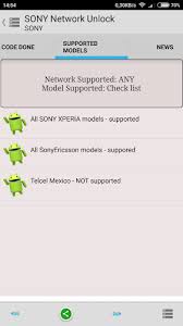 Free unlock phone sony by network code, unlock without any technical knowledge 100% reliable,. Unlock Sony Latest Version For Android Download Apk