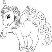 Kostenloses Ausmalbild Einhorn Mit Flugeln My Little Pony Mein Kleines Pony Ausmalbilder Malvorlage Einhorn Ausmalen