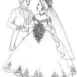 These days, we recommend barbie dresses coloring pages for you, this article is similar with ninja turtle coloring mask. Barbie And Ken In Wedding Ceremony Coloring Page Coloring Sun