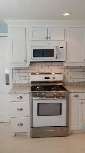 Phase 3 Of Kitchen Renovation Upper Cabinets Installed And Microwave Mounted Over Unfinished Kitchen Cabinets Kitchen Cabinets Decor Discount Kitchen Cabinets