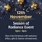 Season of Radiance - Christmas Launch event image