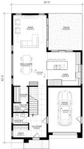 Plan De Maison E 101 Legue Architecture En 2020 Plan De Maison Mitoyenne Plan Maison Bois Plan De Maison