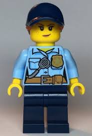The reflective stripes are visible for day and night usage. Spielzeug Lego New Bright Light Blue Torso Police Black Pilot Safety Vest W Police Badge Triadecont Com Br