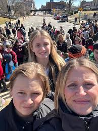 Spreading the word about Homeschool Day at the SC Capitol