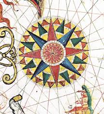 Les quatres points cardinaux (n,e, s, o) sont indiquées par la rose des vents 12 quiz: Nord Sud Entre Boussole Et Rose Des Vents Rachel Bouvet Litterature Et Geopoetique