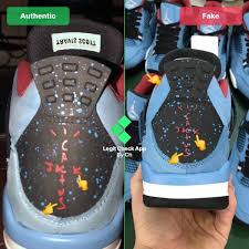 Unfortunately the price tag stung even more (286 eur). Real Vs Fake Air Jordan 4 Cactus Jack Travis Scott Ts Aj4 Fake Vs Real Legit Check By Ch