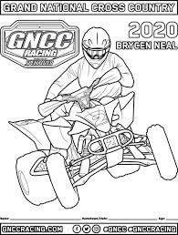 Consider these coloring books and pages to help ease the hospital transition. Gncc Coloring Pages Gncc Racing