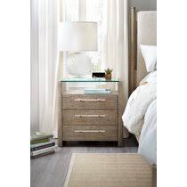 Prepac milo 2 drawer nightstand with open shelf. Beige Nightstands Joss Main