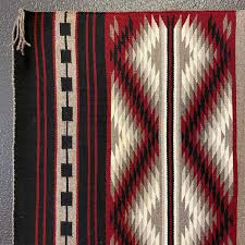Pictorial Yei Navajo Rug at Raven Makes Gallery