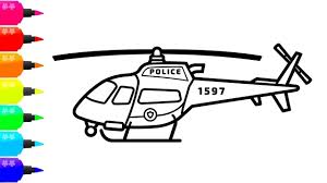 How To Draw A Police Helicopter For Kids Taxi Coloring Book For Children Coloring Books Color Magic Coloring Pages For Girls It's really very easy to draw helicopter. how to draw a police helicopter for