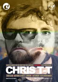 Hey, good morning, I hope you're rocking. I have some big music news — This  autumn, I'm bringing Chris T-T out of retirement (briefly) to play a  one-off London headline concert, with