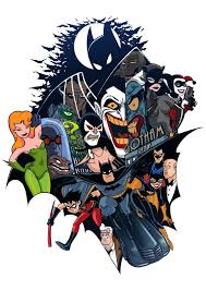 Batman Tas Tattoo Design By Milxart On Deviantart Batman Cartoon Batman The Animated Series Batman Tattoo