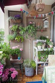 Small terrace with large living room whether you choose wood deck or stone, rattan furniture or aluminum, pad or classic paving, do a little research, find fresh ideas. Balcony Garden Design Ideas Hative