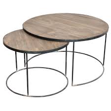 If it's a dining or kitchen. French Set Of Two Round Coffee Tables