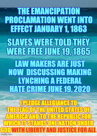 Juneteenth rallies call for an end to police brutality and systemic racism. Politics Juneteenth Memes Gifs Imgflip