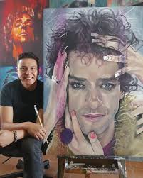 Y sigue la mata dando... Cerrando el año con el maestro Cerati... Acrílico  sobre lienzo en medidas de 1.20 m. X 80 cms. Mil gracias a tod@s por seguir  y apoyar mi