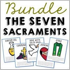 In catholicism the baptism of infants is the most. The Seven Sacraments Set Of Posters Coloring Pages And Mini Books