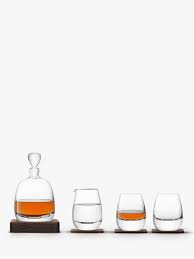 It might not be the best whiskey decanter, but at least it looks great! Lsa International Whisky Decanter Glasses Gift Set Set Of 4