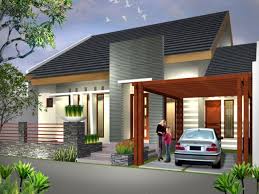 Fasilitas rumah besar dan dua mobil mewah dari orang tua kami melengkapi semuanya itu. Gambar Contoh Model Rumah Cantik Sederhana Yang Menarik Rumahminimalispro Com