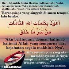 Moga dapat dijadikan perkongsian ilmu bersama. Memetik Pelajaran Dari Doa Memohon Perlindungan