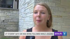 UT student speaking out after she said she was followed while jogging