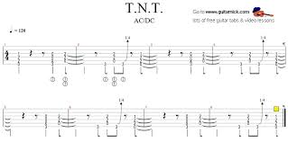 Ac/dc kick you when you're down (power up 2020). Tnt Acdc Guitar Tab Guitarnick Com