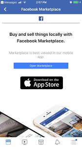 Tap into a 47 billion dollar market with a mobile app customized for horizontal. My Mom Sent Me A Link From Facebook Messenger To Something On Facebook Marketplace Facebook Wouldn T Let Me View It Without Downloading The App Which I Was Already In Assholedesign