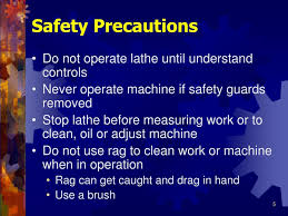 Knowing what safety precautions you should take when hunting from your boat is not an essential task for all boaters, but it's still important to understand. Ppt Lathe Safety Powerpoint Presentation Free Download Id 986329