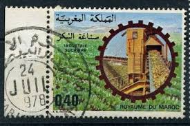 Postes Maroc Industrie Sucriere Postal Stamps Stamp Postal