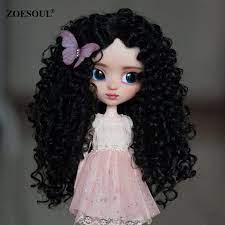 We select best curly hair straightener with good quality and reputation to prevent allergy and other security problems. Zoesoul Factory Direct Source Black Curly Hair Doll Wig For Blythe Doll Buy Doll Wig Hair Bjd Doll Wig Bjd Doll 1 6 1 4 1 3 Product On Alibaba Com