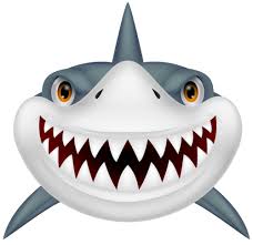 Scary Shark Png Clipart Sharks Scary Shark Mural Shark Painting