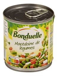 Vegetable macedonia or macédoine de légumes nowadays is usually a cold salad or hors d'oeuvre of. Boni Selection Macedoine De Legumes 200g Conserve Colruyt
